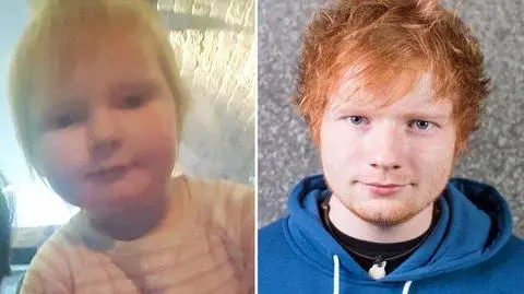 Ed Sheeran ma sobowtóra. To 2-letnia dziewczynka