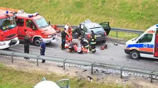 Dwie osoby zginęły w wypadku w Chojnicach