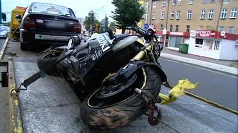 Taksówka wymusiła pierwszeństwo. 
Zginął motocyklista