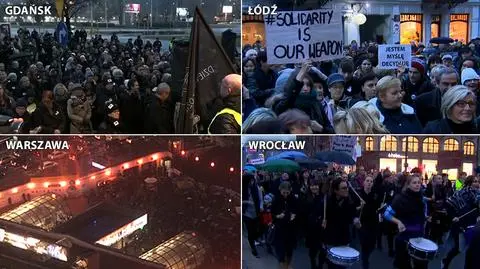 Poniedziałkowe protesty nazwano II Ogólnopolskim Strajkiem Kobiet