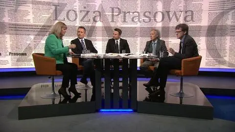 Loża prasowa 27.04.2014