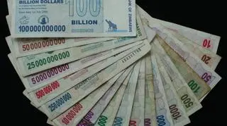 Nominały dolara Zimbabwe sięgały 100 miliardów