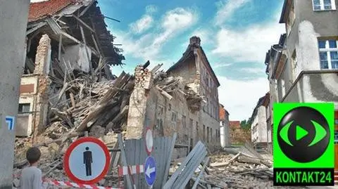 Zabytkowa restauracja runęła jak domek z kart