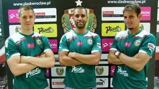 Nowi piłkarze Śląska Wrocław 