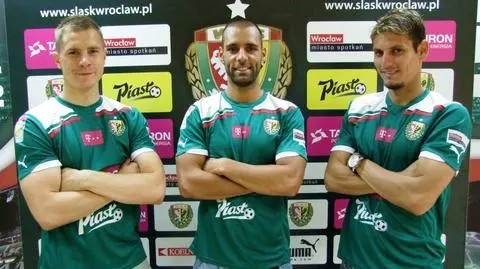 Portugalczyk, Brazylijczyk i Polak. 
Nowi gracze Śląska Wrocław