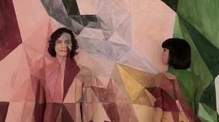 Gotye i Kimbra w teledysku "Somebody That I Used To Know"