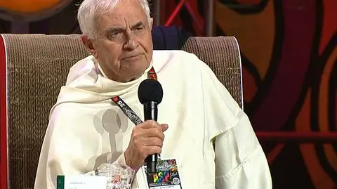 Ojciec Ludwik Wiśniewski był gościem Akademii Sztuk Przepięknych na Pol&#039;and&#039;Rock Festival