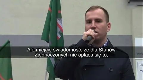 Andruszkiewicz o obecności obcych wojsk w Polsce