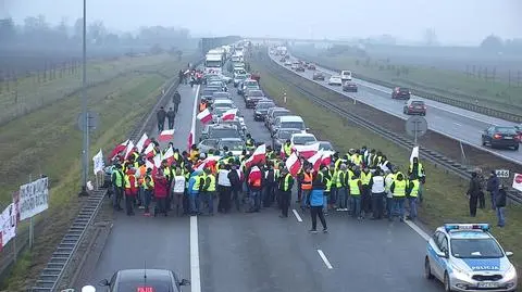 Protest rolników na A2. Mandaty, wnioski do sądu