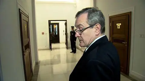 Wicepremier Gliński nie był rozmowny
