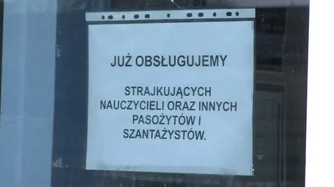 Starogard Gdański. Strajkujących nauczycieli porównał do "pasożytów i szantażystów"