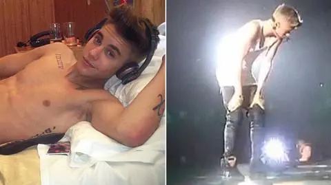 Bieber zasłabł na scenie. "Mój kot jest bardziej rock'n'rollowy niż on"