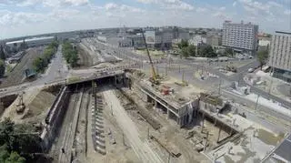 Jedną z droższych niż początkowo zakładano inwestycji jest trwająca przebudowa ronda Kaponiera