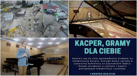 Poznań: Koncert charytatywny dla Kacpra.