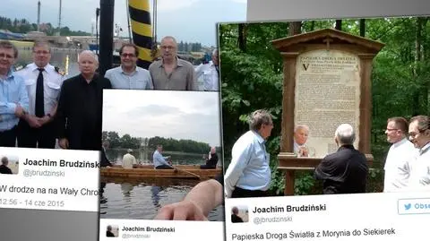 Jarosław Kaczyński spędził weekend w okolicach Szczecina