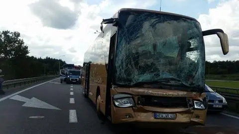 Wypadek na obwodnicy Gdyni