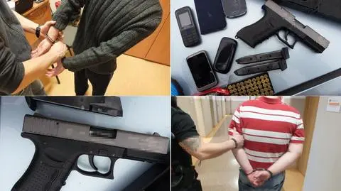 Opole: policja zatrzymała trzech Niemców z bronią i narkotykami