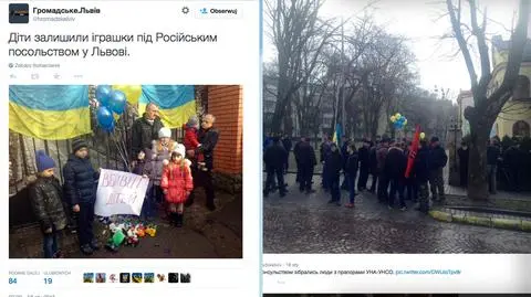 Walki na Ukrainie. Radni Lwowa nie chcą konsulatu Rosji w mieście