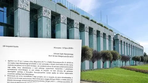 Zmiany w Sądzie Najwyższym mają być szybsze (Materiał "Faktów" TVN, 12.07.18)