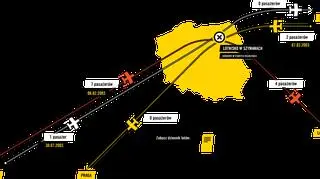 Amnesty International kampanię ilustruje taką mapą