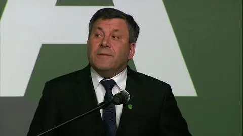 Janusz Piechocinśki na konwencji PSL