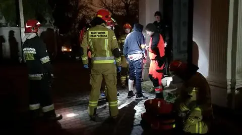 Mężczyzna wpadł do grobowca na cmentarzu w Kaliszu 