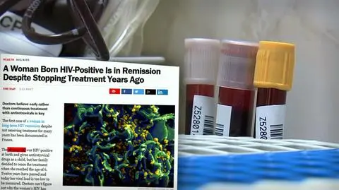 Zarażona przez matkę wirusem HIV, jest zdrowa