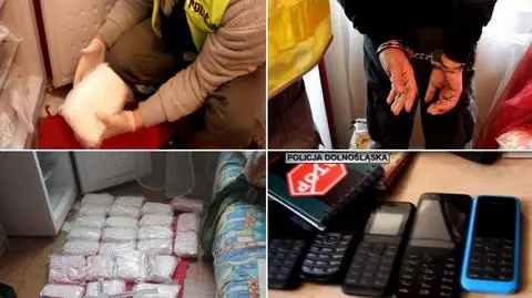 Wrocław: 72 kilogramy narkotyków o wartości 5 mln zł