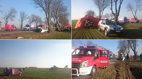 Dolny Śląsk: wypadek busa przewożącego dzieci