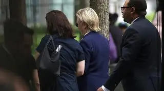 Hillary Clinton po około dwóch godzinach od zasłabnięcia czuła się już lepiej