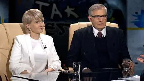 Edyta Pazura i Olgierd Łukaszewicz w Tak jest