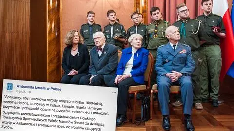 Ambasada Izraela podziękowała Sprawiedliwym za apel