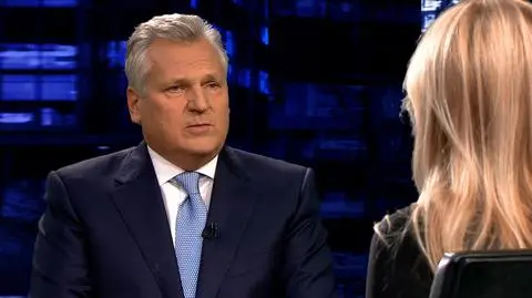 Aleksander Kwaśniewski był gościem "Kropki nad i" 