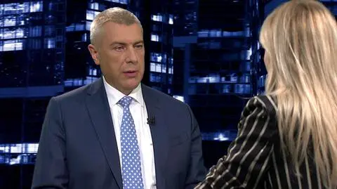 Roman Giertych byl gościem "Kropki nad i" TVN24