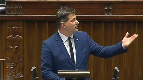 Posła Piotra Kaletę po tym wystąpieniu nie sposób będzie zapomnieć