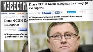 Aleksandr Protopopow na celowniku śledczych 