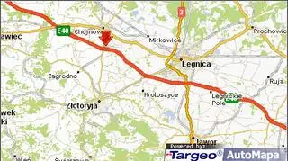 Naczepa spłonęła na autostradzie A4