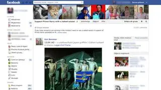 Nowa grupa na Facebooku "nago salutuj dla księcia Harry'ego"