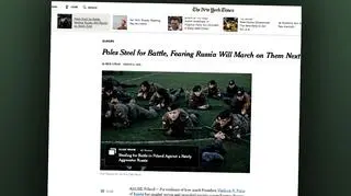 "NYT" pisze o polskim Związku Strzeleckim "Strzelec" 