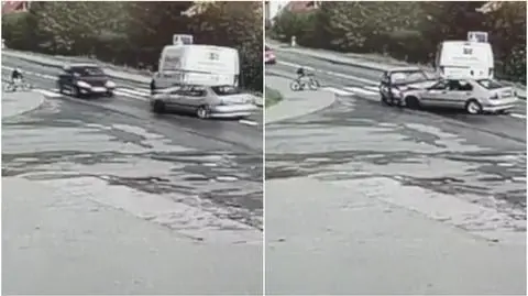 Czołowe zderzenie w Nowym Dworze Gdańskim