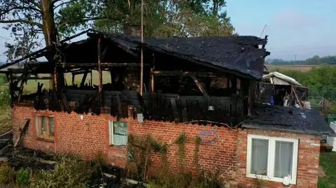 Gwałtowne burze na północy i zachodzie Polski. Pożar, połamane drzewa