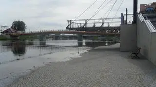W ciągu jednego dnia stan wody w Warcie w Koninie podniósł się o 4 centymetry