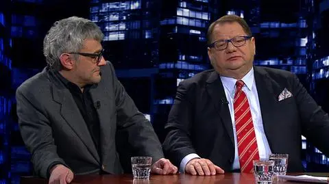 Marek Raczkowski i Ryszard Kalisz w "Kropce nad i". Zamach w Paryżu