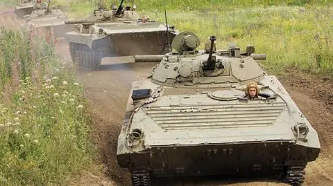 Manewry Zapad&#039;17 wystartują 14 września. Na nagraniu: ćwiczenia wojsk rosyjskich w obwodzie kaliningradzkim 