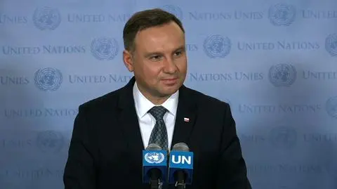 Prezydent Andrzej Duda na forum ONZ
