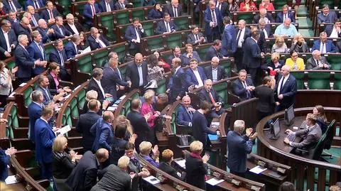 Sejm: owacje dla Rafała Trzaskowskiego