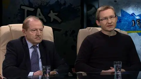 Sławomir Sierakowski i Tadeusz Iwiński w Tak Jest