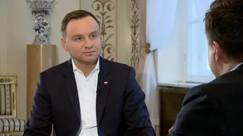 Prezydent Andrzej Duda był gościem "Kawy na ławę"