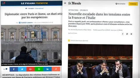 Kryzys dyplomatyczny na linii Rzym-Paryż