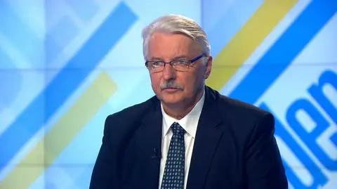 Witold Waszczykowski był gościem "Jeden na jeden"